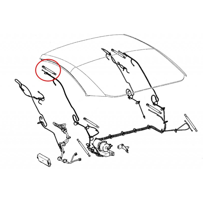 Rebuild & Upgrade Service for LH Roof Piston 81860200