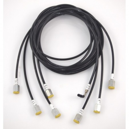 Full Set of 6 Jaguar XKR/XK8 Hydraulic Lines/Hoses