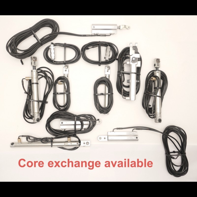 Full Set of 11 Vario Roof & Rollbar Cylinders - Mercedes R230 SL-Class